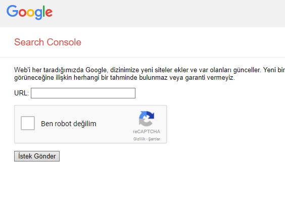 Google add url çalışmıyor 1 Screenshot 2