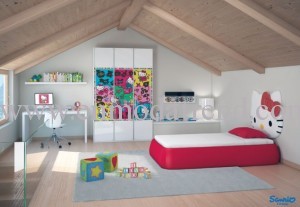 Hello kitty bebek odası