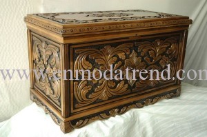 oymalı çeyiz sandığı 2