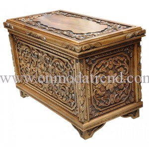 oymalı çeyiz sandığı 3