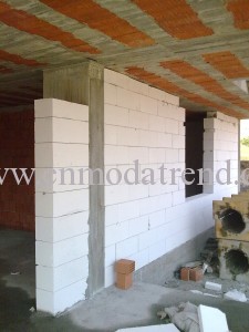 Gazbeton (ytong tuğla) hakkında bilmeniz gerekenler 3 gazbeton duvar yapımı