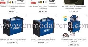 Welder inverter kaynak makinesi