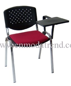 sırtı delikli kolçaklı dersane sandalyesi