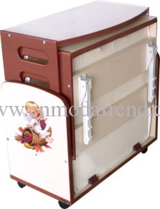 katlanır bebek karyolası