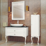 Banyo dolapları çamaşır makinesi dolapları 4 klasik banyo dolabı
