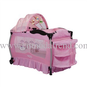 pembe fileli bebek beşiği