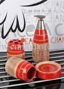 royal windsor 4 Parça Stonware Banyo Seti