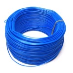 6 mm tek damar mavi kablo