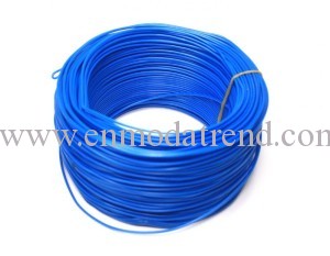 6 mm tek damar mavi kablo