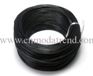 tek damar kablo 6 mm siyah