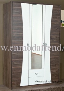 retro 3 kapili gardrop