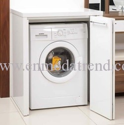 Çamaşır makinesi altına mermer ?