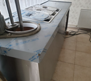 ikinci el 3 kare gözlü komple bakım yapılmış dondurma makinesi