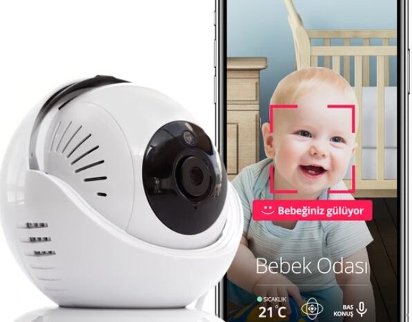2.El Akıllı Wifi Bebek Kamerası
